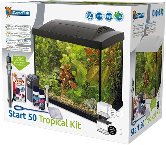 Superfish Start 50 Aquarium - Black