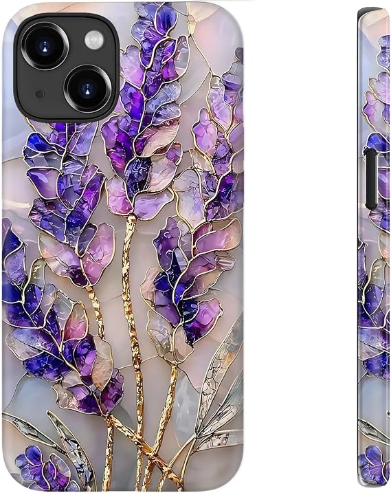 bemal for iPhone 14/iPhone 13 Case, Cute Floral, Compatible with Magsafe