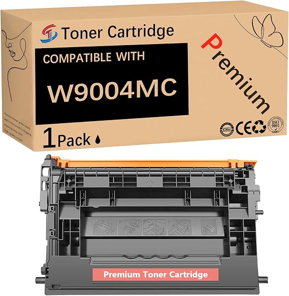 W9004MC High Yield Toner Cartridges Replace for HP W9004MC W9004 MC Toner Compatible for HP Laserjet Managed E60155dn E60165dn E60175dn E60055dn E60065dn E60065x Printers