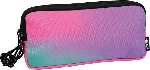 Pencil Case 3 Zippers Sunset, Pink Milan®
