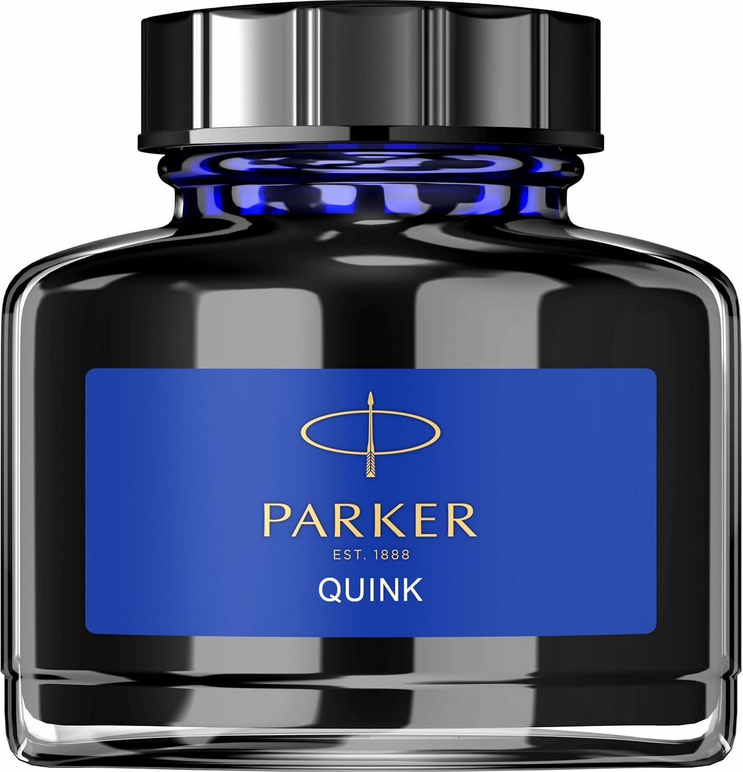 PARKER Quink Fountain Pen Bottle Ink, 57ml, Blue