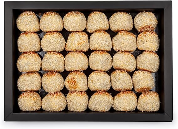 Baklava Box Maamoul Dates Sesame (850g) - Authentic Middle Eastern Cookies | Soft, Nutty, and Flavorful | Perfect for Gifting, Celebrations, or Everyday Enjoyment | Traditional Delight!