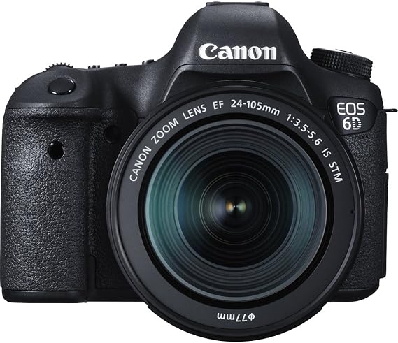 Canon EOS 6D EF24-105mm is STM Kit Black