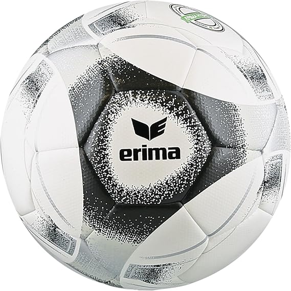 Erima Hybrid 2.0 Trainingsball schwarzweisssilber 5 Ohne Geschlecht