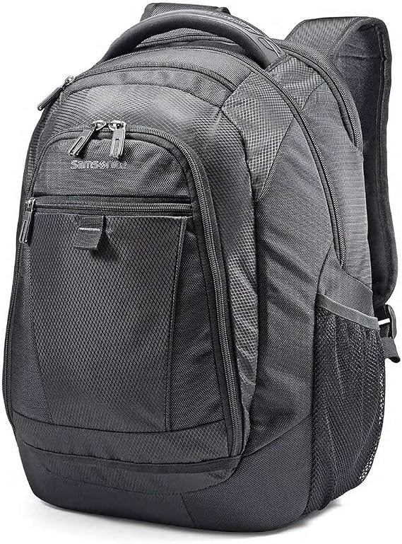 Samsonite Tectonic 2 Medium Backpack, Black, 16.9 x 12.2 x 8.2-Inch