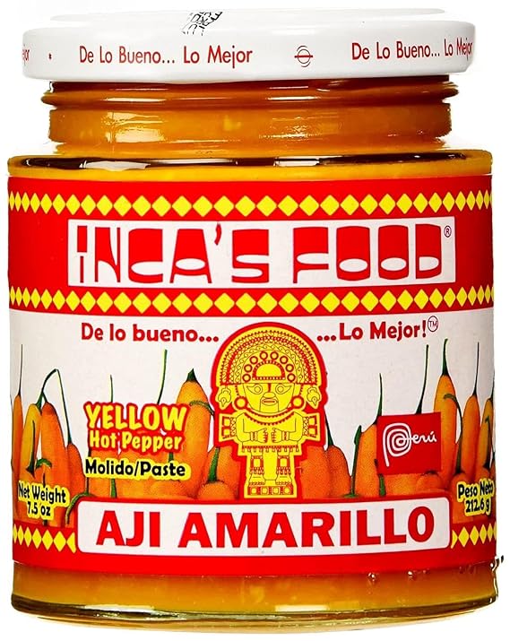 Inca's Food Aji Amarillo Yellow Hot Pepper Paste - 7.5 oz