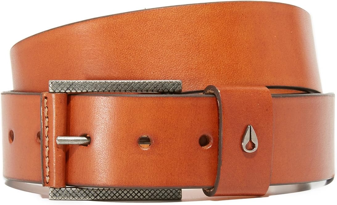 Nixon Americana Slim Belt, Saddle, LG