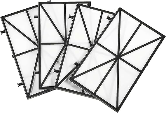BGD 9991433-R4 Fine Filter Panels for Dolphin M200 M400 M500, 4 Pack