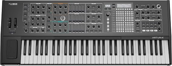 Arturia PolyBrute 6-Voice Polyphonic Morphing Analog Synthesizer - Noir, Limited Edition