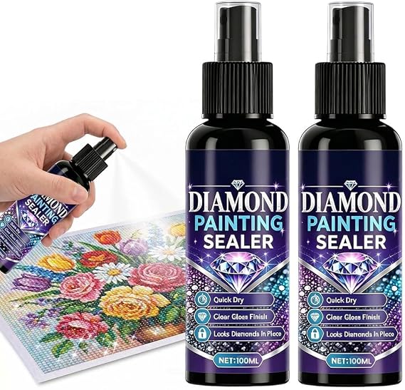 2026 Upgraded Diamond Art Sealer Spray (3 PCS)