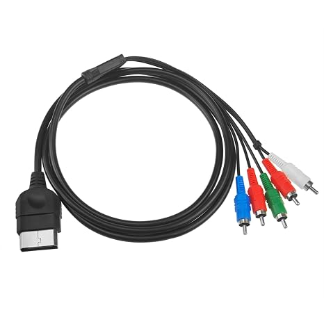 Mcbazel HDTV High-Definition TV Component Composite AV Audio Video Cable for Classic Original Xbox Only