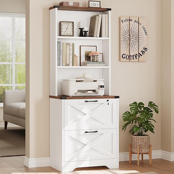 SEDETA 2 Drawer File Cabinet with Lock, Filing Cabinet for Home Office
