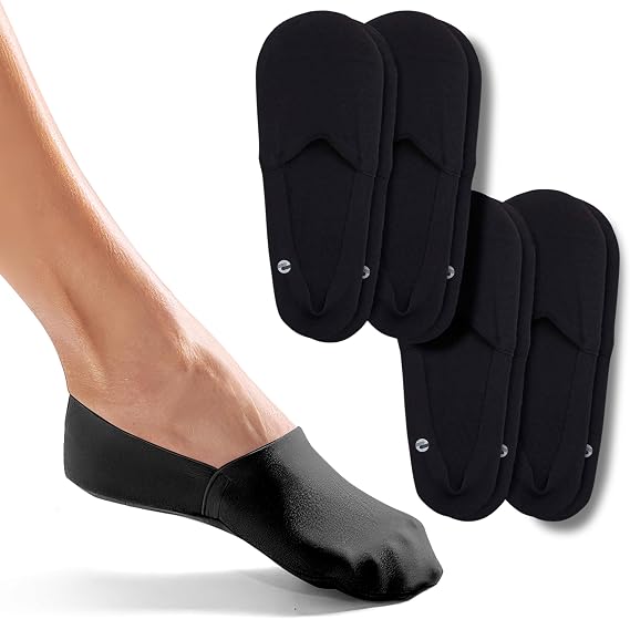 ONDO Organic Cotton No Show Socks | 4 Pairs (4-Pack)