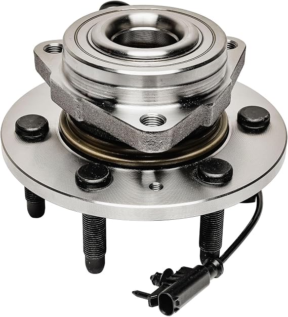 Detroit Axle - 4WD Front Wheel Bearing Hub for 07-13 Chevy Silverado 1500 | GMC Sierra Yukon XL 1500 Tahoe Avalanche Cadillac Escalade ESV EXT, Wheel Hub Assembly and Bearing Replacement