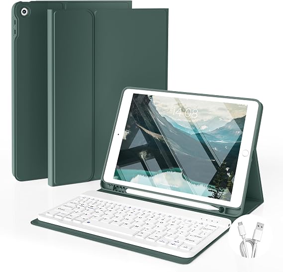 Keyboard Case for iPad 9th/8th/7th Gen (2021/2020/2019) 10.2 inch