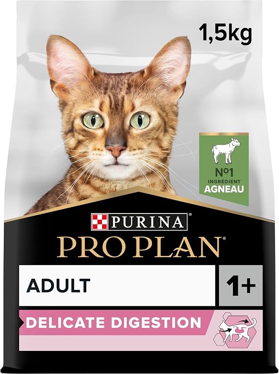 Pro Plan Delicate Kuzu Etli Kuru Kedi Maması 1.5 kg [Enerji Sınıfı A+]