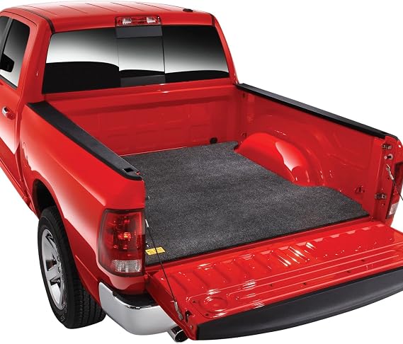 Bedrug Classic Bed Mat | 2004 - 2014 Ford F-150 78.8 Bed, 2007 - 2008 Lincoln Mark LT (Models with Spray-In or No Bed Liner) 78.8 Bed, Charcoal Grey | BMQ04SBS
