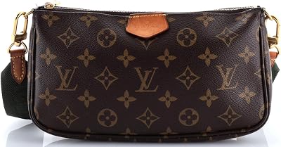 Pre-Loved Multi Pochette Accessoires Monogram Canvas, Brown