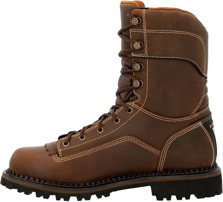 Georgia Boot メンズ アンプ LT ローヒール コンポジットトゥ ロガー インダストリアルブーツ