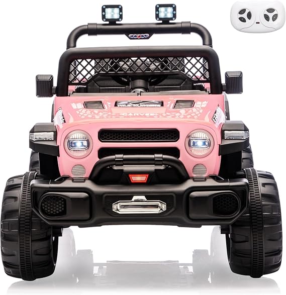 12V Ride on Truck,Kids Electric Car with Remote Control,2-8 Years