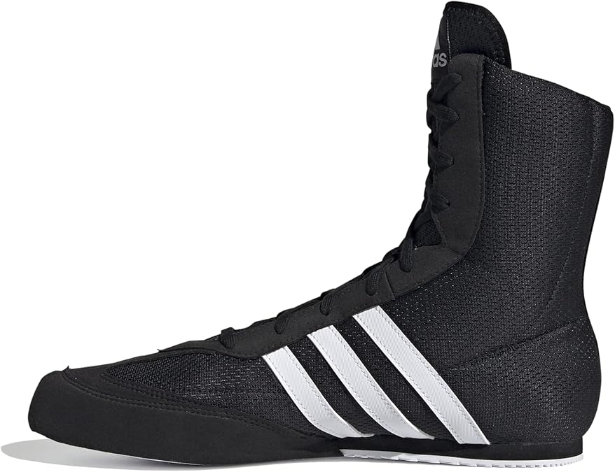 Adidas Box Hog II Boxing Shoe - Breathable Mesh, Durable Sole for Performance