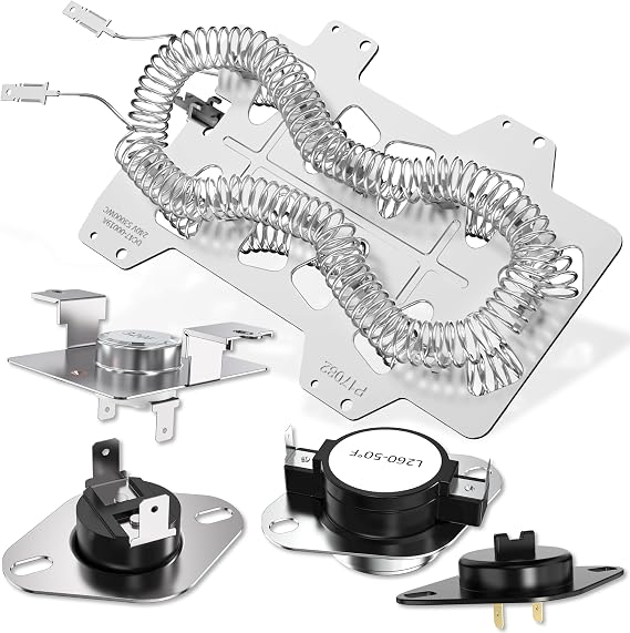 DV45H7000EW/A2 DV42H5000EW/A3 Fits for Samsung Dryer Heating Element DC47-00019A DV42H5200EP/A3 DVE50R5400V/A3 DV40J3000EW/A2 DC47-00019A AP4201899 Samsung Dryer Heating Element by Sikawai