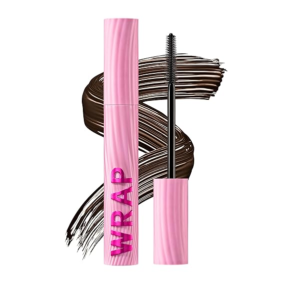 COVERGIRL Eye Enhancer Wrap Tubing Mascara, 30-Hour Wear, Visible Length, Tapered Wand, Effortless Removal, Vegan Formula - 810 Espresso Energy (Brown)
