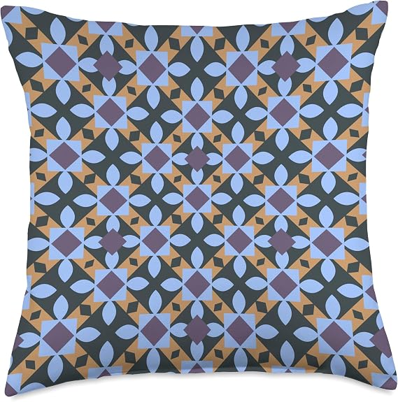 Geometric Pattern Throw Pillow