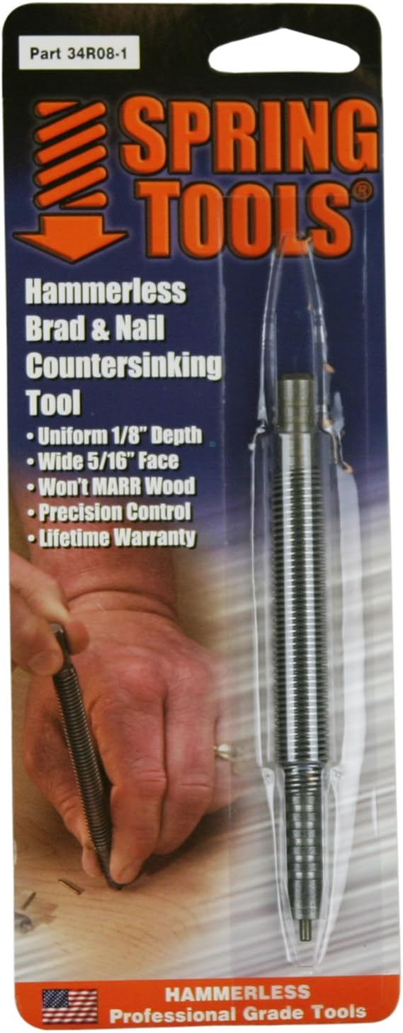 Spring Tools 34R08-1 3/32" Self-Centering Brad Setter