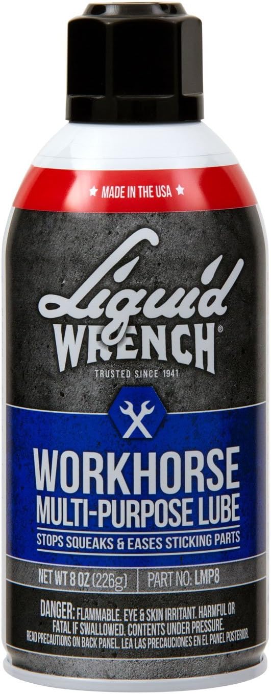 Liquid Wrench LMP8 Workhorse Multi-Purpose Lubricant, 8 fl. Oz.