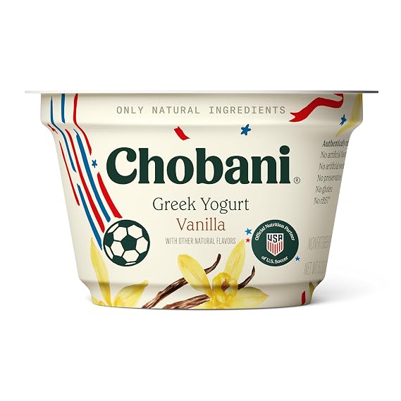 Chobani Non-Fat Greek Yogurt Vanilla Blended 5.3oz