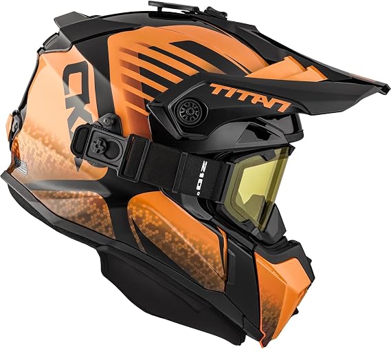 CKX Titan Original Helmet - Trail and Backcountry Avid - Included 210 Goggles