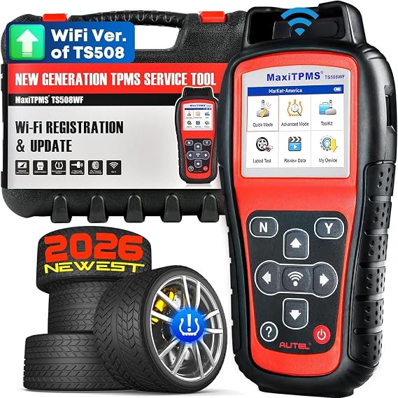 Autel TS508WF TPMS Programming Tool, 2026 WiFi Ver of TS508 TS501PRO TS408S