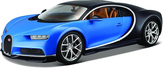 Bburago 1:18 Bugatti Chiron (Colors May Vary)