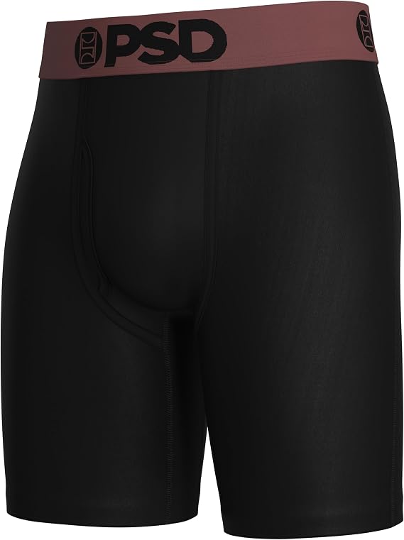 PSD Men's Luxe Modal Underwear - 7 Inch Standard-Length Boxer Briefs, Breathable Underwear Men, Comfortable Packs & Singles