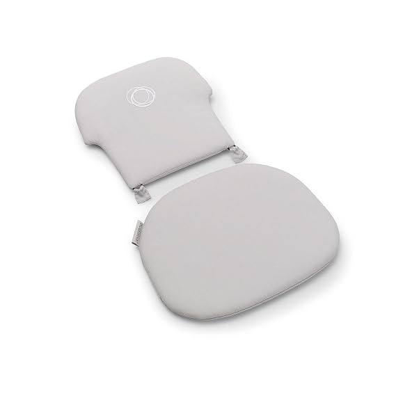 Bugaboo Giraffe Baby Set Pillow Insert & Cushion Set Padded Backrest & Seat Liner Water-Repellent, Machine Washable High Chair Accessory Compatible with Bugaboo Giraffe - Arctic White