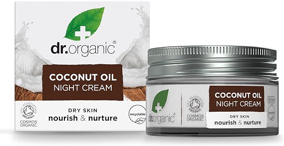 Organic Doctor Virgin Coconut Oil Night Cream, 1.7 Fluid Ounce