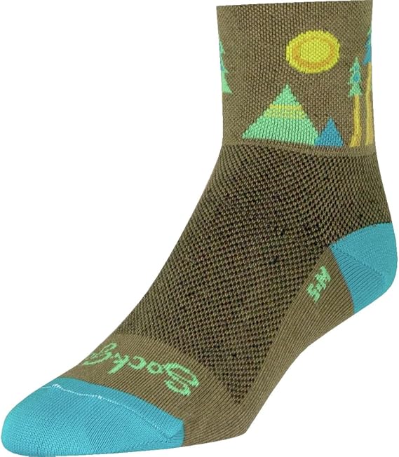 SockGuy, Adults' Classic Socks - Small/Medium, Sierra
