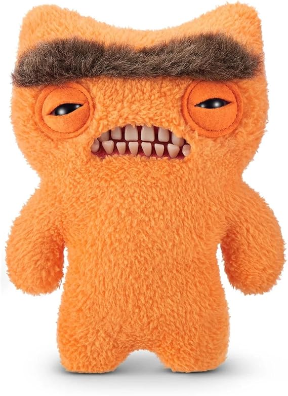 ZURU Fugglers Hairy Fuggs - Funny Ugly Monster Plush Toy - 9" Munk
