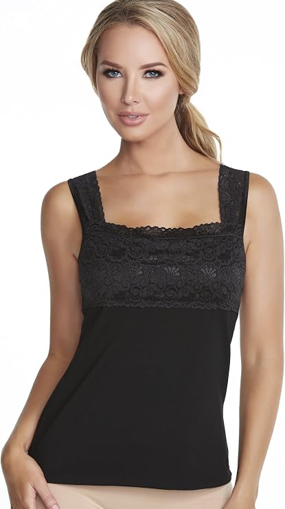 Square Neck Underwire Bra Camisole