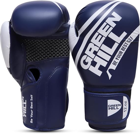 Green Hill Unique Leather Boxing Gloves Set for Men & Women
