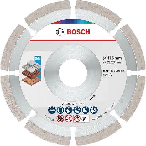 Bosch Professional Eco for Universal Segmented Diamond Cutting Disc for Small Palm Grinding Machines