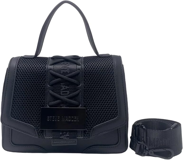 Steve Madden Bdali Crossbody Bag (Black)