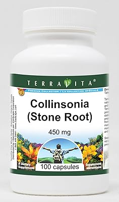 Collinsonia (Stone Root) - 450 mg (100 Capsules, ZIN: 510769) - 3 Pack