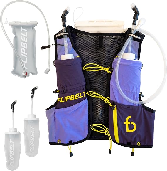 FlipBelt Tahoe Hydration Vest | Ultralight Trail Running Vest