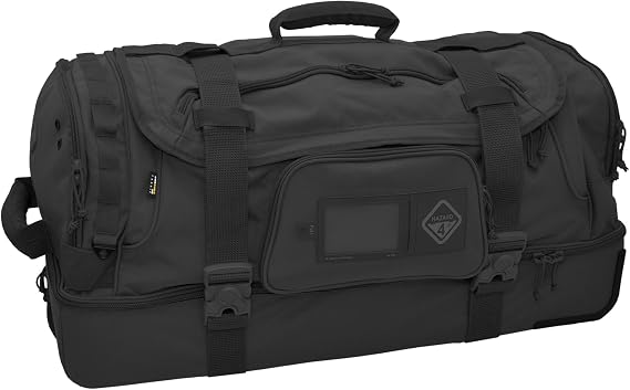 HAZARD 4 Shoreleave - Rolling Duffle Bag With Wheels and Handle - Large Heavy Duty Travel Luggage, Wheeled Camping Duffel Bags for Men and Women, Tactical Weekender Baggage (103.4L)