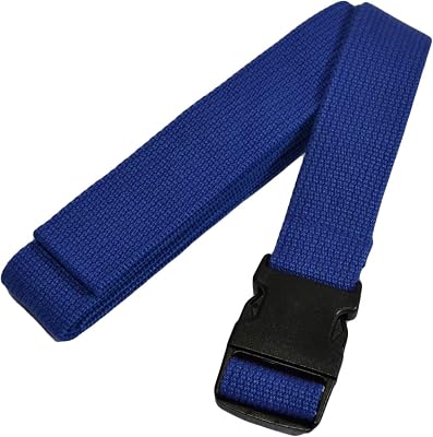 YogaAccessories 6 Pinch Buckle Cotton Yoga Strap