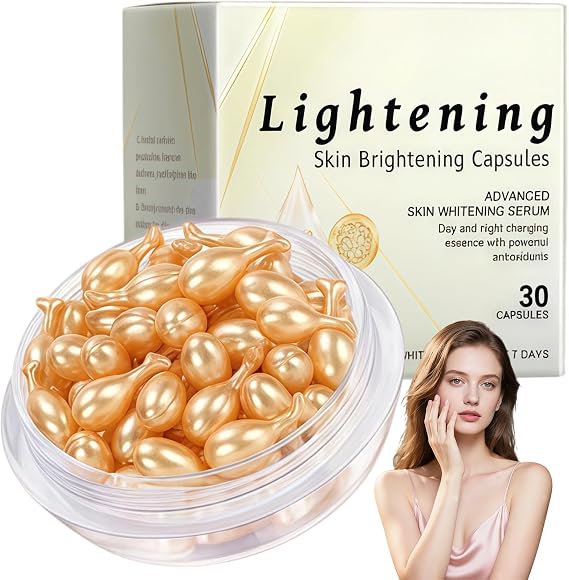 Vitamin E Capsules for Face-Skin Radiant & Firming Capsules with Vitamin E, Hydrating Serum Targeting Wrinkles and Fine Lines Texture - Formula for a Luminous Complexion
