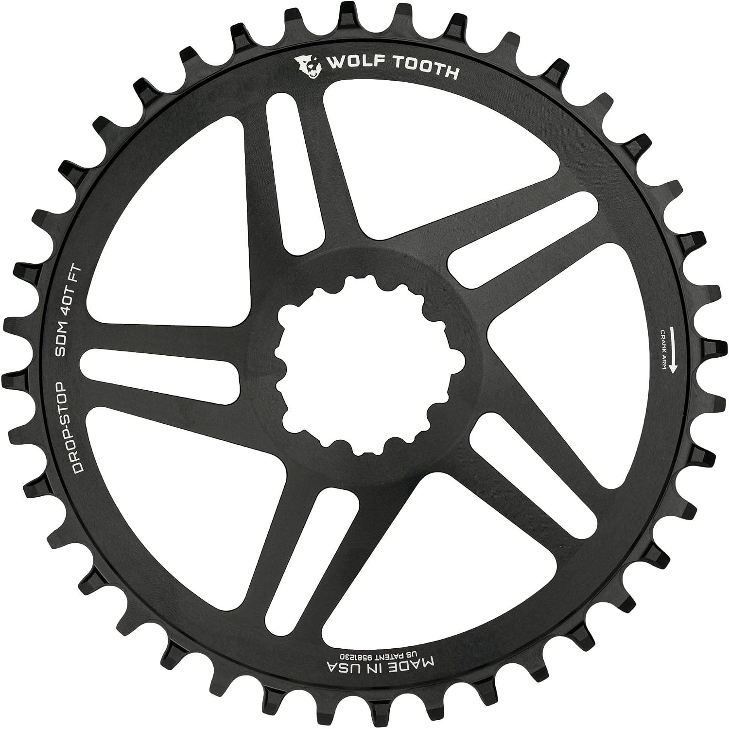 Wolf Tooth Components Direct Mount Chainring for SRAM 42T