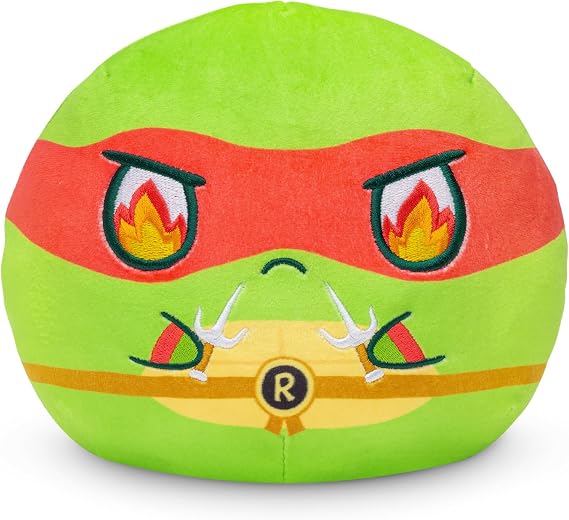 TeeTurtle Reversible TMNT Rapahel 6 Inch Flip Plushie